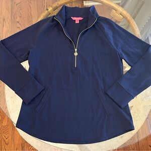 Lilly Pulitzer quarter zip size L
